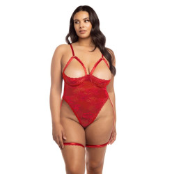OH LA LA CHERI ELAYNE TEDDY RED (S To 4XL)