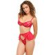 OH LA LA CHERI CELESTE 3 PC SET RED