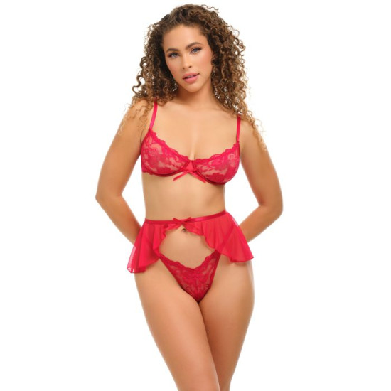 OH LA LA CHERI CELESTE 3 PC SET RED