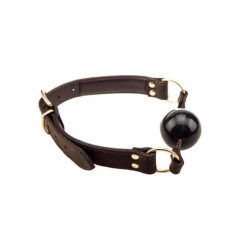 BOUND Nubuck Leather Solid Ball Gag