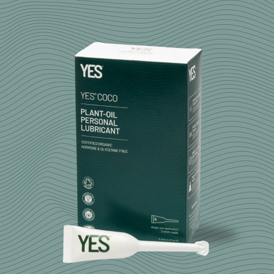 YES Coco Oil-Based Lubricant-6x5ml