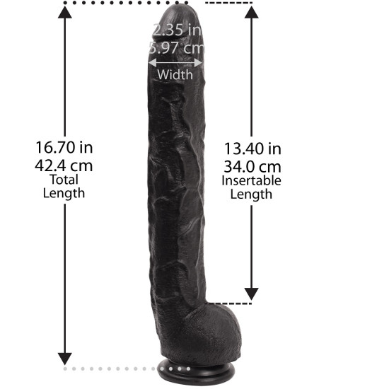 Doc Johnson Dick Rambone Black